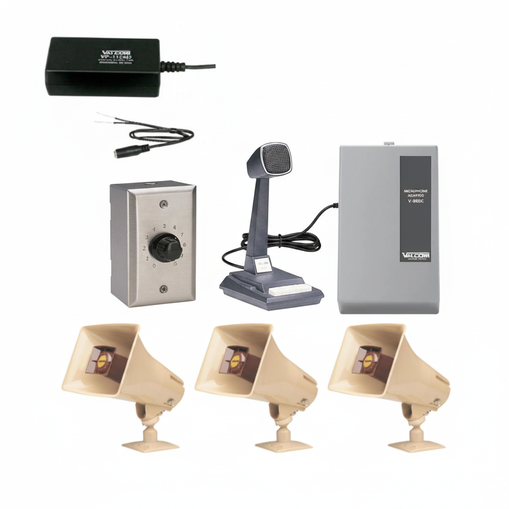 Valcom V-1030C(3)+V-400+V-1094A+V-9939C+VP-1124